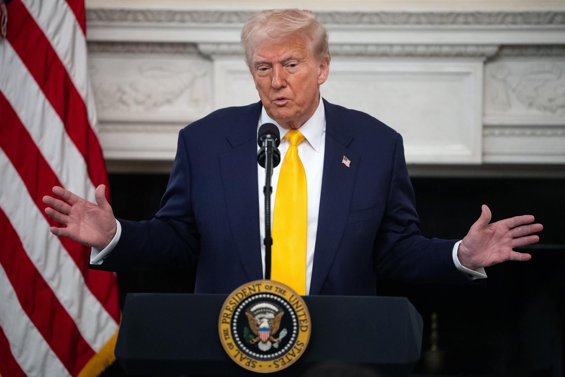 Trump desea al papa Francisco una pronta recuperación: «Es una situación muy dura»