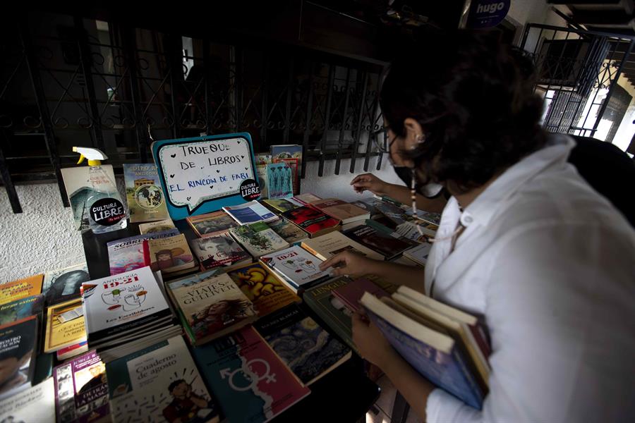 El Rincón de Fabi, el espacio cultural de intercambio de libros en Nicaragua