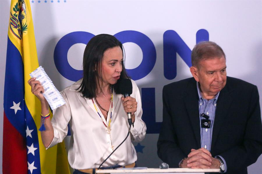 Costa Rica ofrece asilo a María Corina Machado y Edmundo González Urrutia