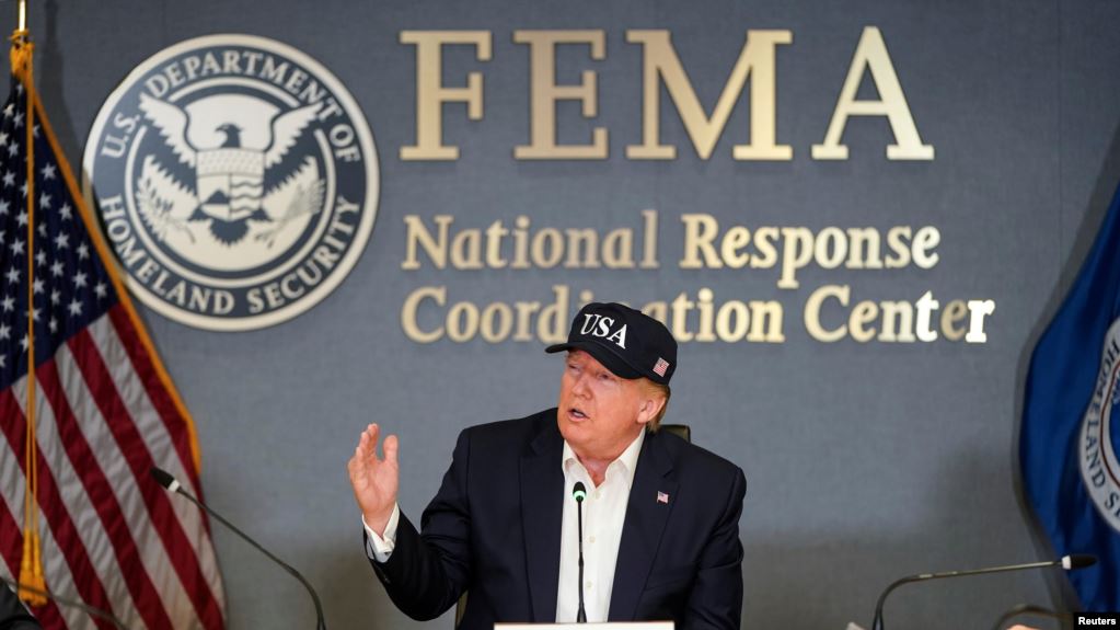 Trump: Dorian “es uno de los huracanes más grandes que hemos visto”