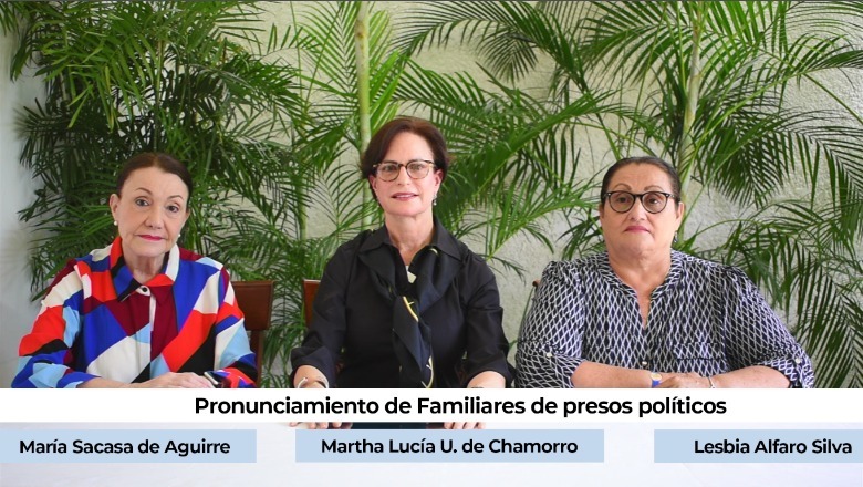 Familiares de presos políticos proponen iniciar un proceso de «unificación nacional»