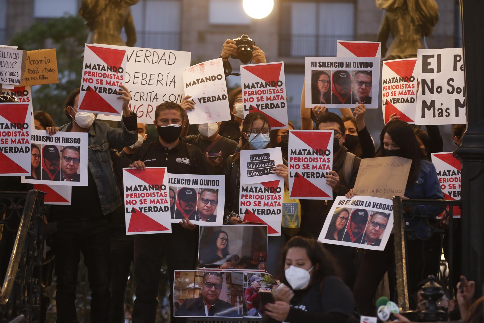 RSF: El «baño de sangre» de la prensa mexicana es de una «intensidad» inédita