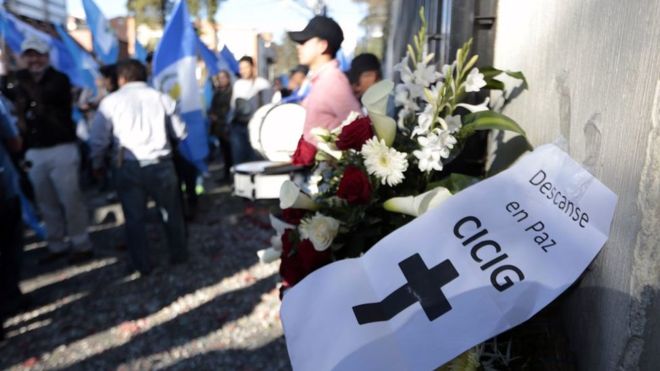 Cae el telón sobre la Comisión Internacional contra la Impunidad en Guatemala