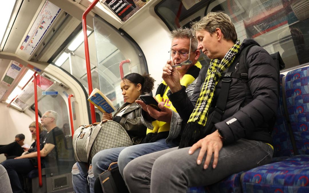 Liga de Campeones: más de 100.000 aficionados del Dortmund llegan a Londres