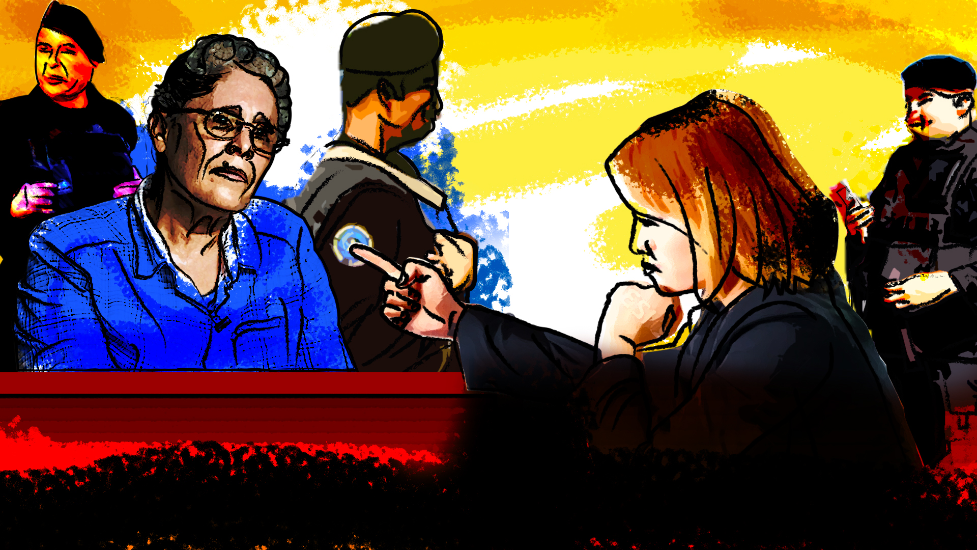 Dora María enjuiciada por hacer lo que mejor sabe hacer: combatir dictaduras