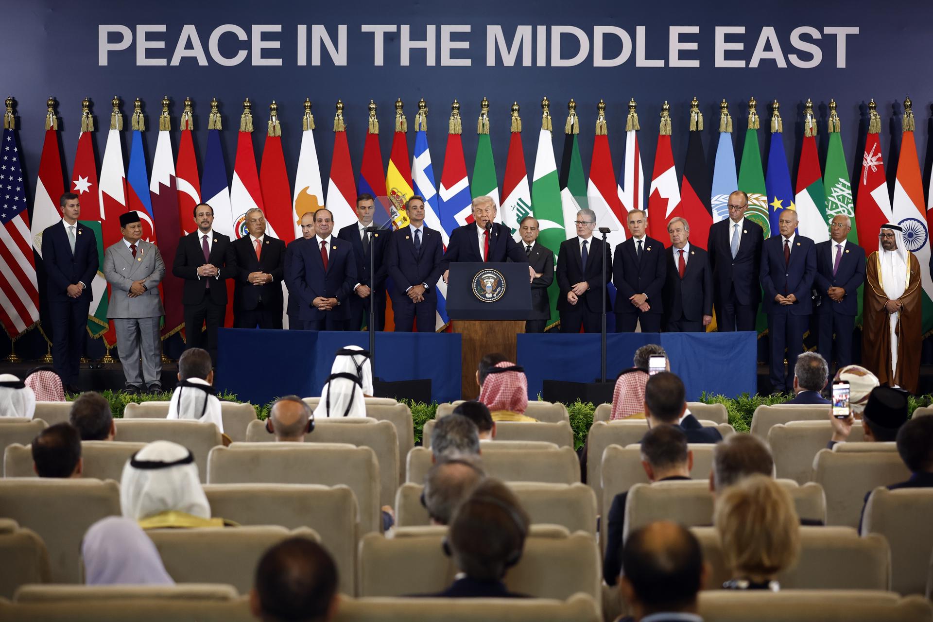Estados Unidos, Egipto, Catar y Turquía se comprometen a implementar el acuerdo de paz en Gaza