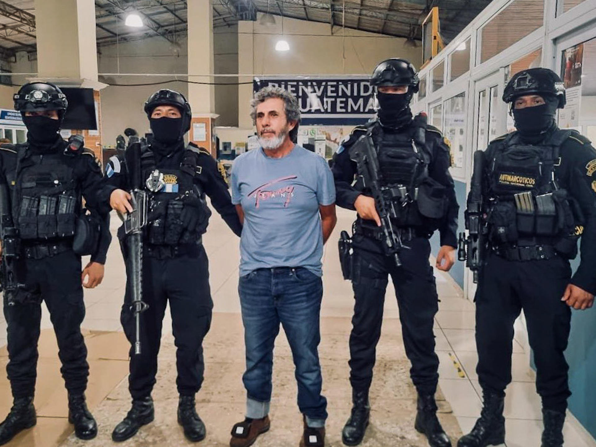 Capturan en operativo conjunto a uno de los narcos guatemaltecos más buscados por EE.UU.