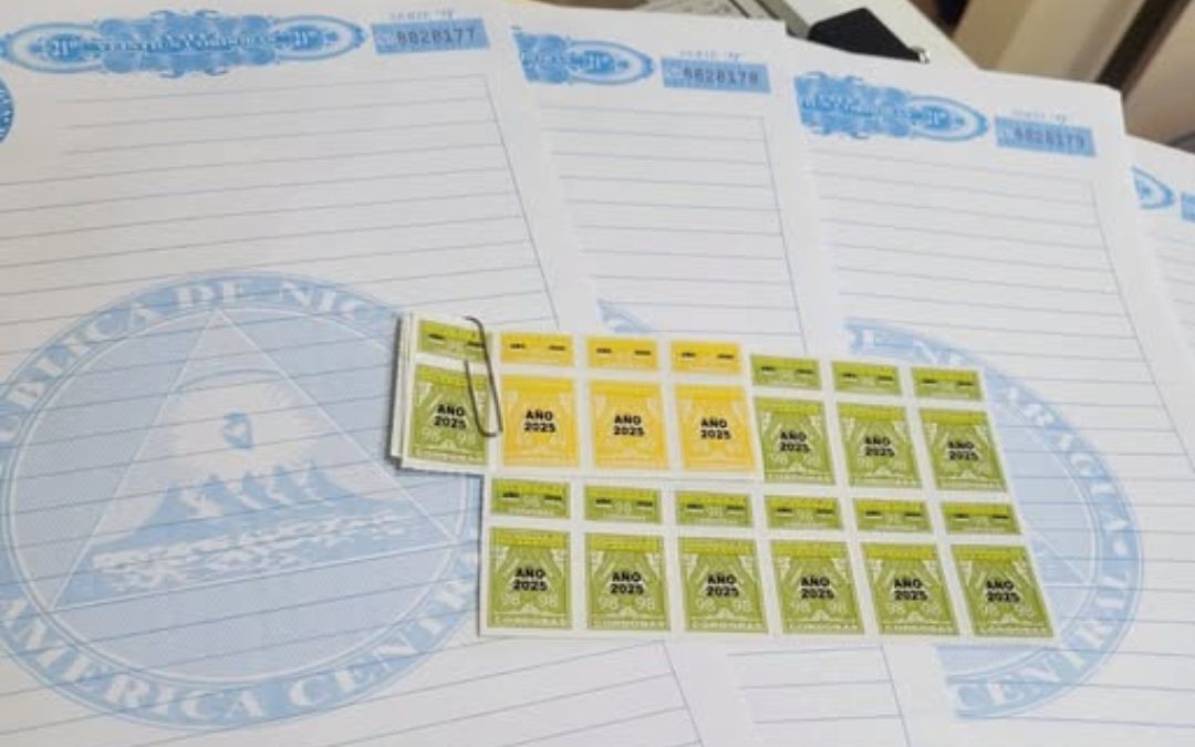 Hacienda sube los timbres fiscales en Nicaragua: algunos costarán más de 20.000 córdobas
