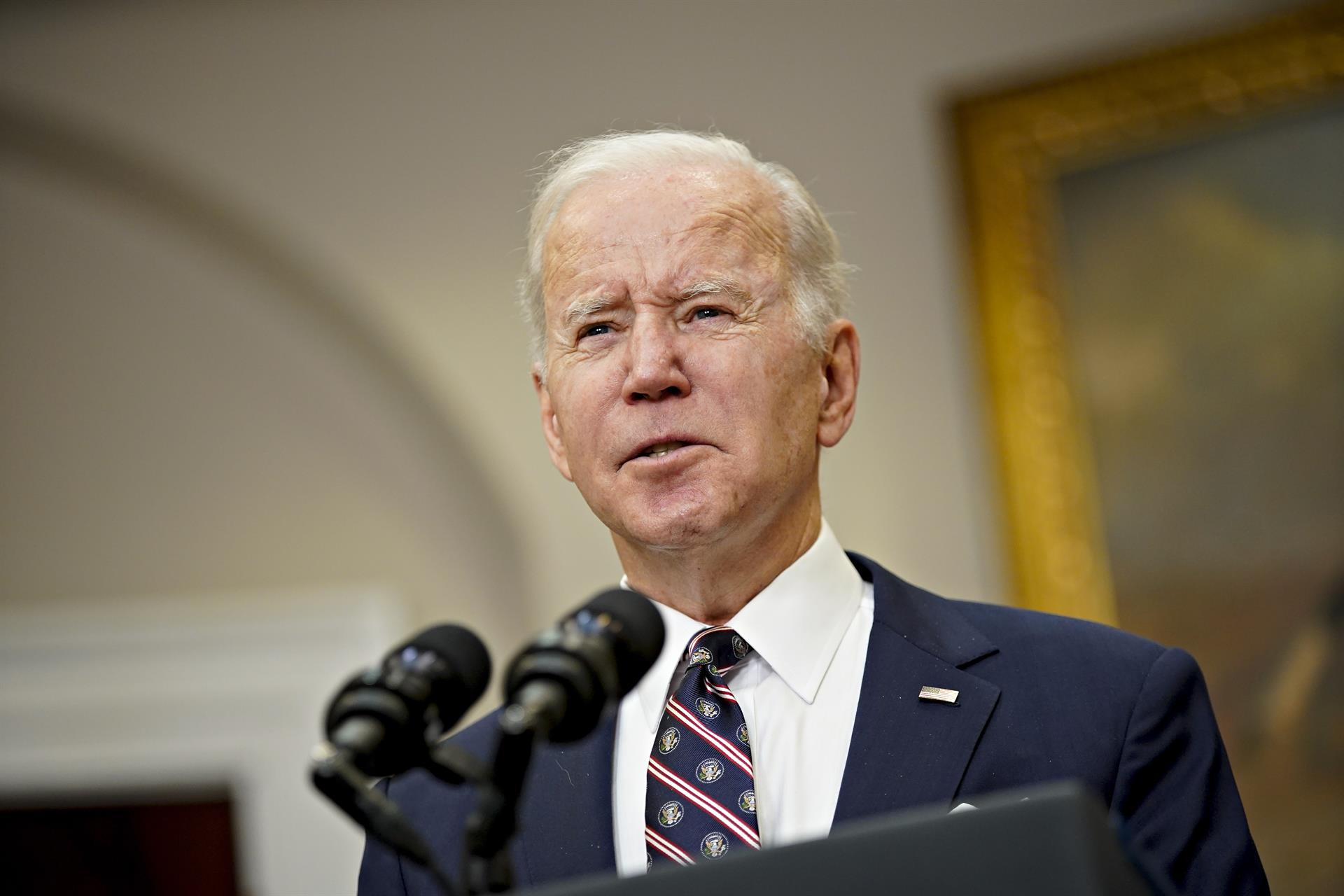 Joe Biden: “Putin ha elegido esta guerra y él y su país deben soportar las consecuencias”