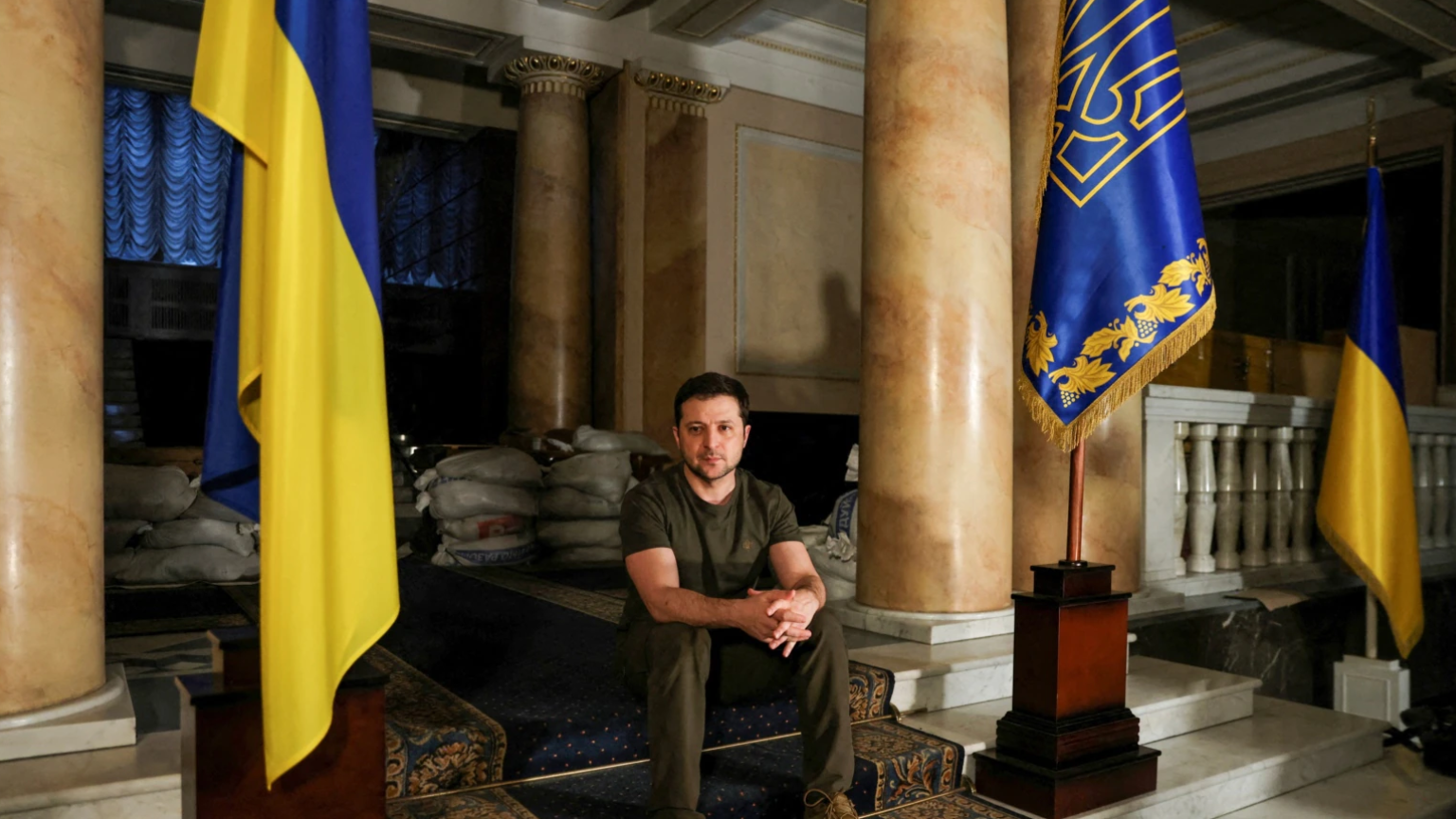 El presidente Zelenskyy se ha convertido en el símbolo de la resistencia ucraniana