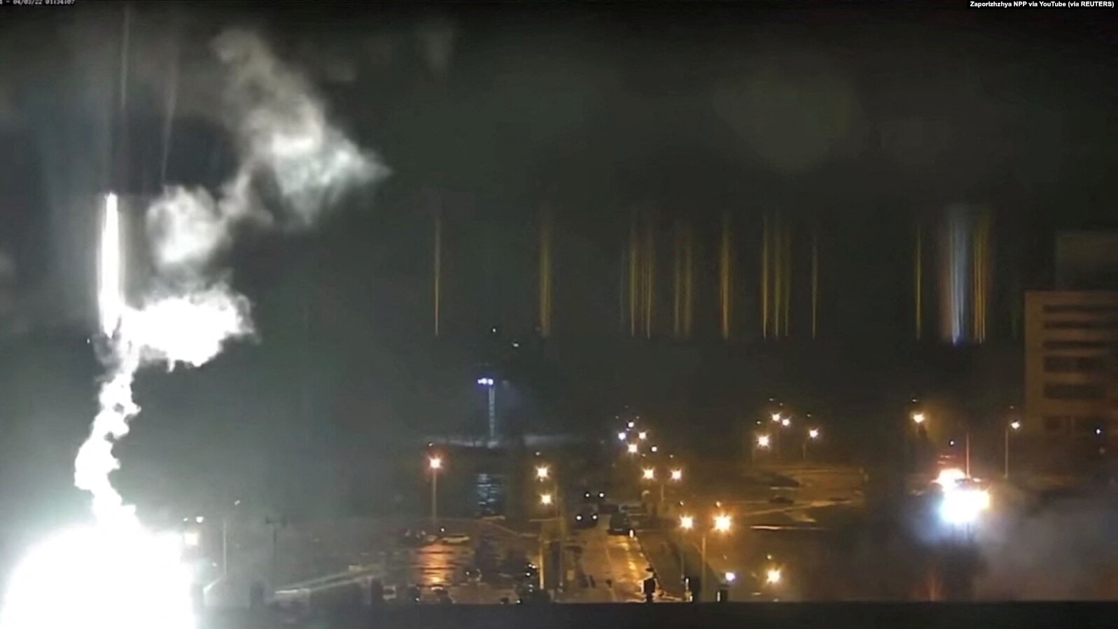 Las tropas rusas ocupan la central nuclear de Zaporiyia en Ucrania, la más grande de Europa