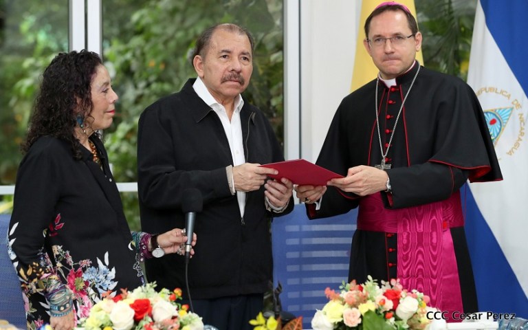 El Nuncio se «ausenta» de Nicaragua sin especificar motivo ni fecha de retorno