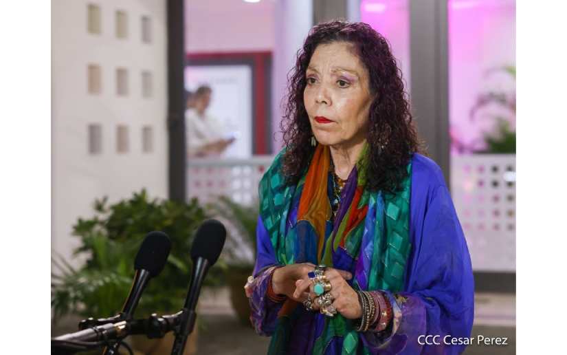 Rosario Murillo afirma que «en Nicaragua no hay hambre»