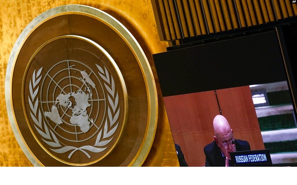 La ONU aprueba resolución que culpa a Rusia por la crisis humanitaria en Ucrania