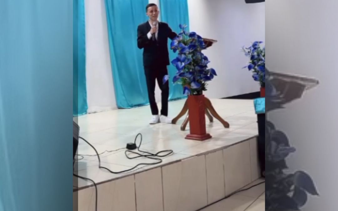 Tiktoker La Rubia en iglesia evangélica: «Dios me perdonó»