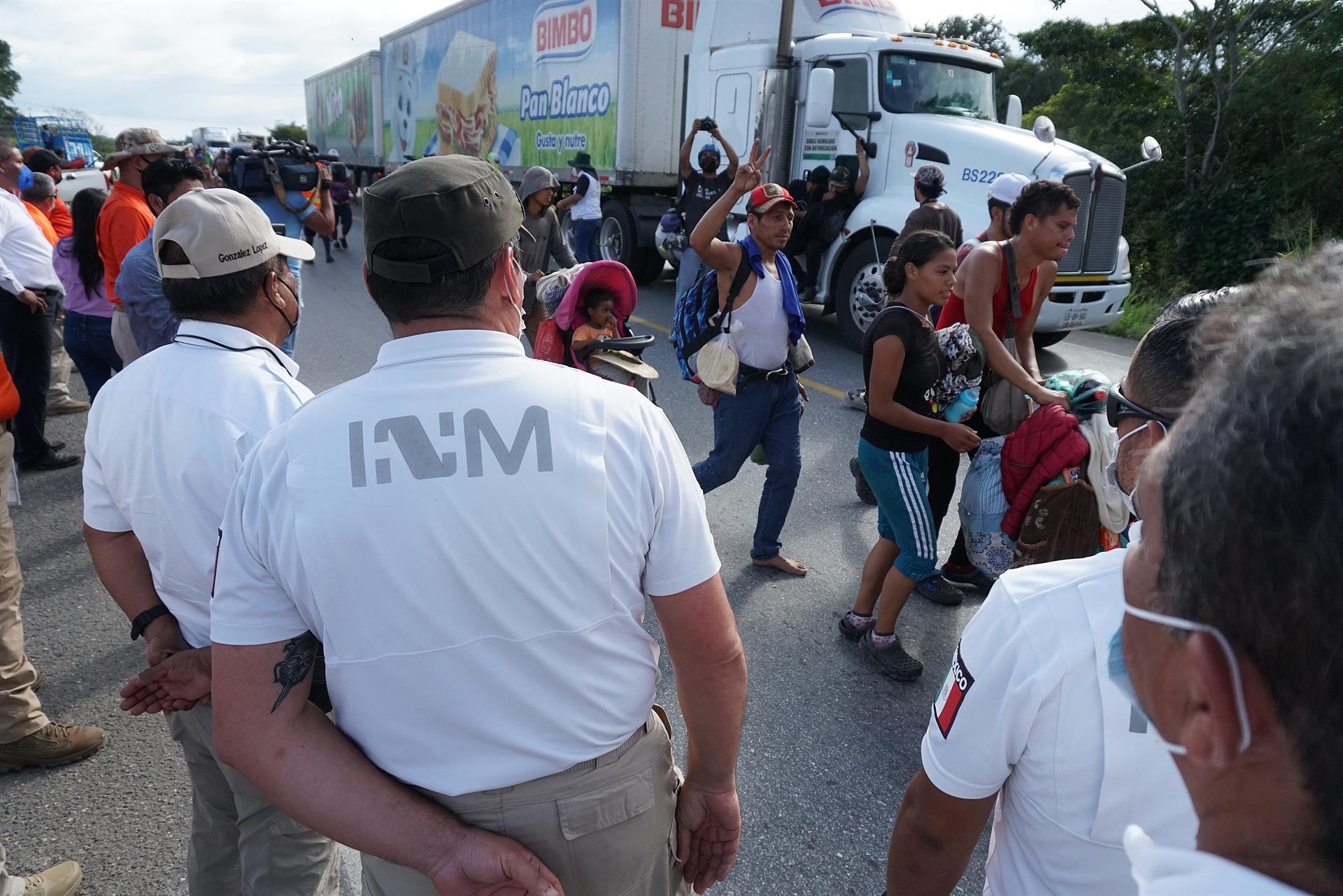 Autoridades detienen a 18 migrantes en norte de México, incluidos nicaragüenses