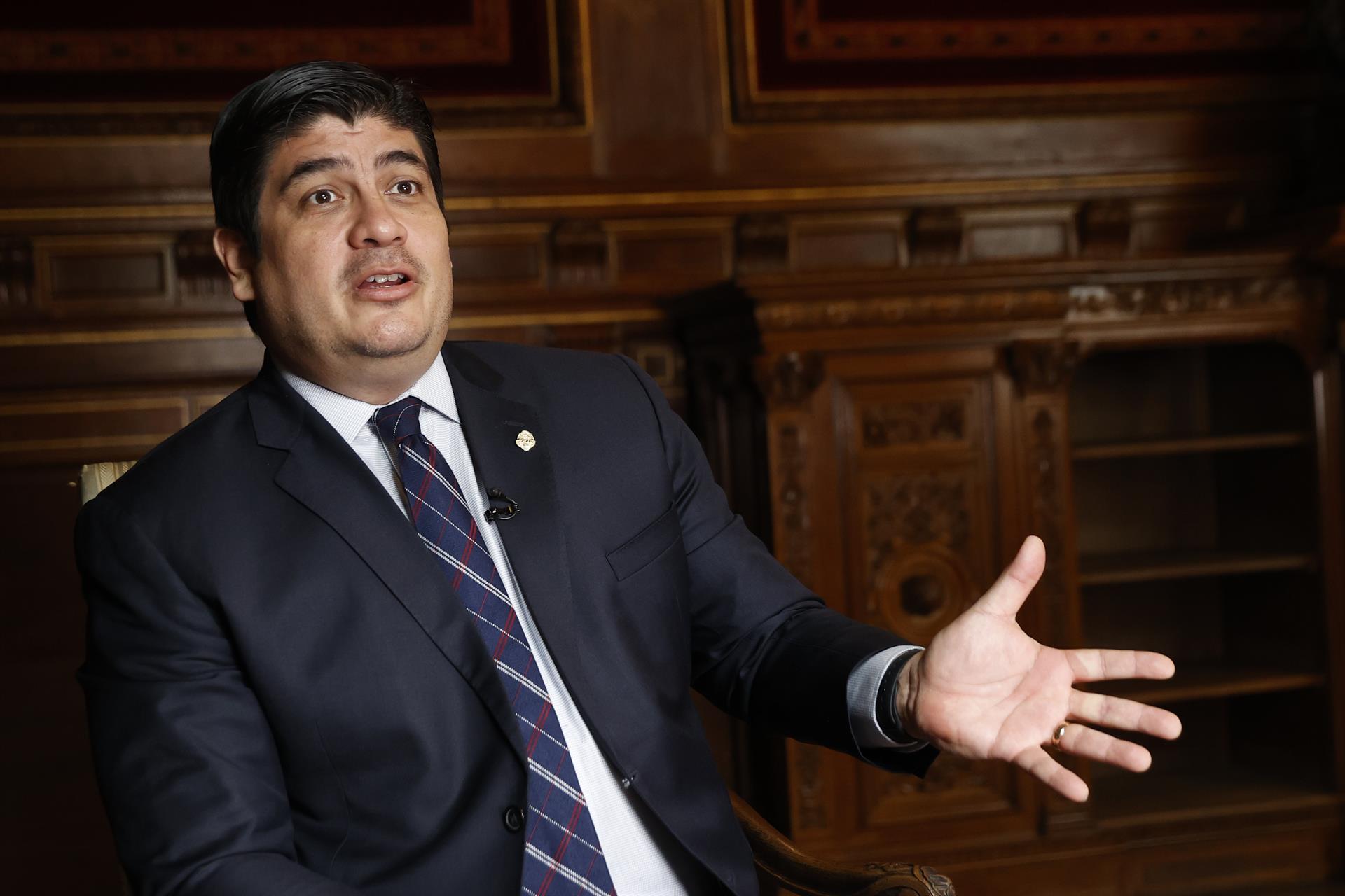 Carlos Alvarado: «Dejamos la casa ordenada, y eso es un logro»
