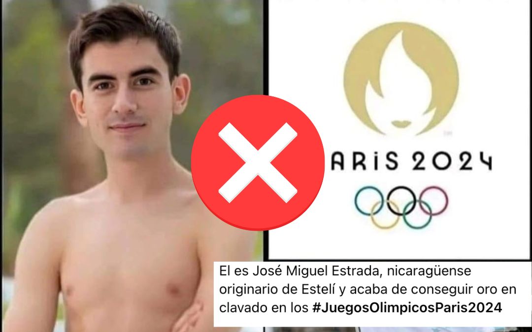 Este joven es un actor porno y no un atleta nicaragüense que participa en los Juegos Olímpicos