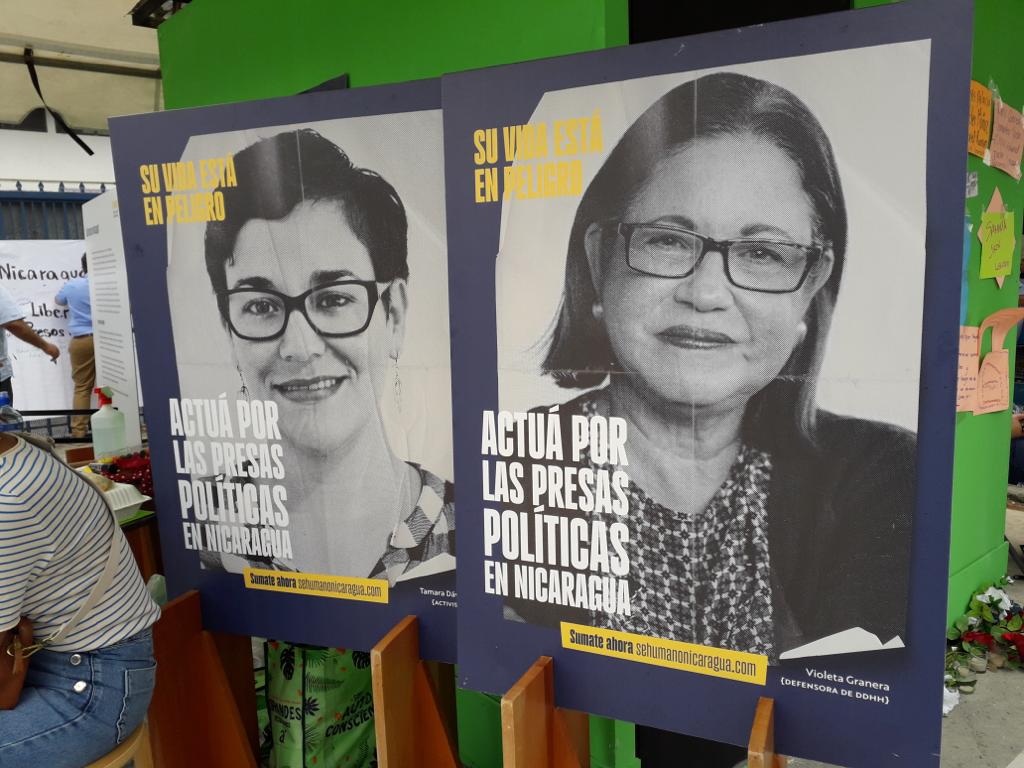 Comunidad exiliada en San José se reúne en feria pinolera dedicada a la Rebelión de Abril