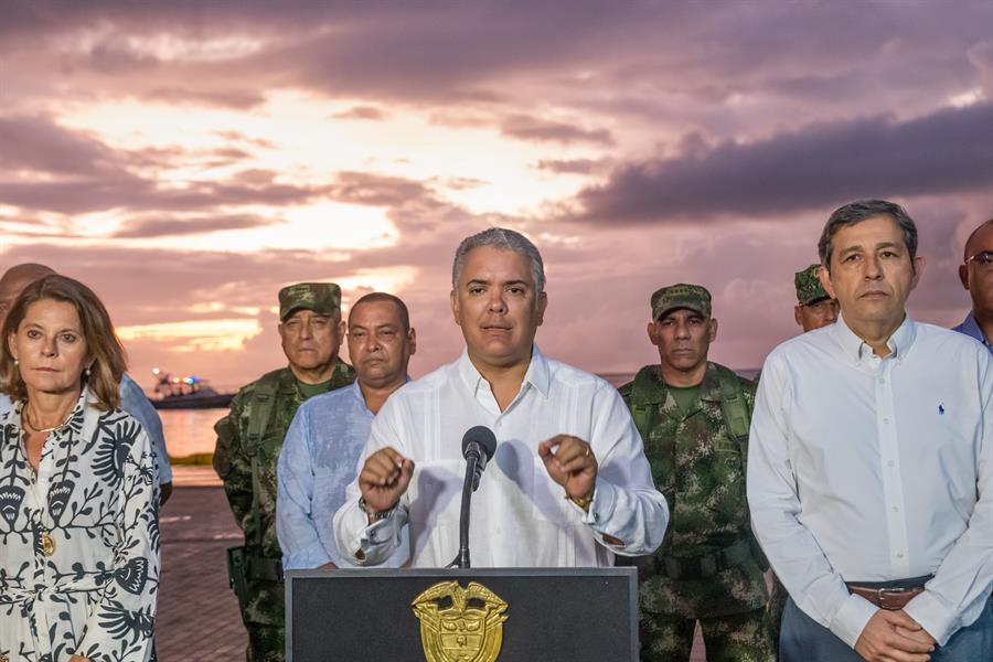 Duque dice no permitirá a Nicaragua limitar los derechos de Colombia en el Caribe