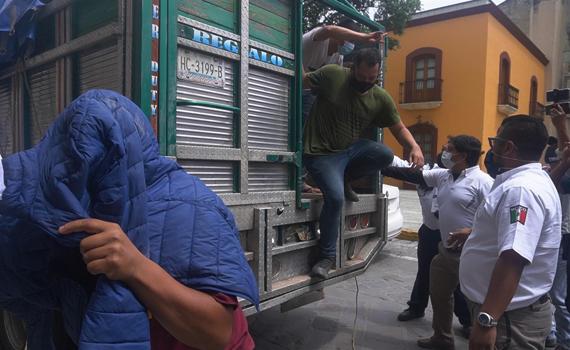 629 migrantes nicaragüenses detenidos en México en solo cuatro días
