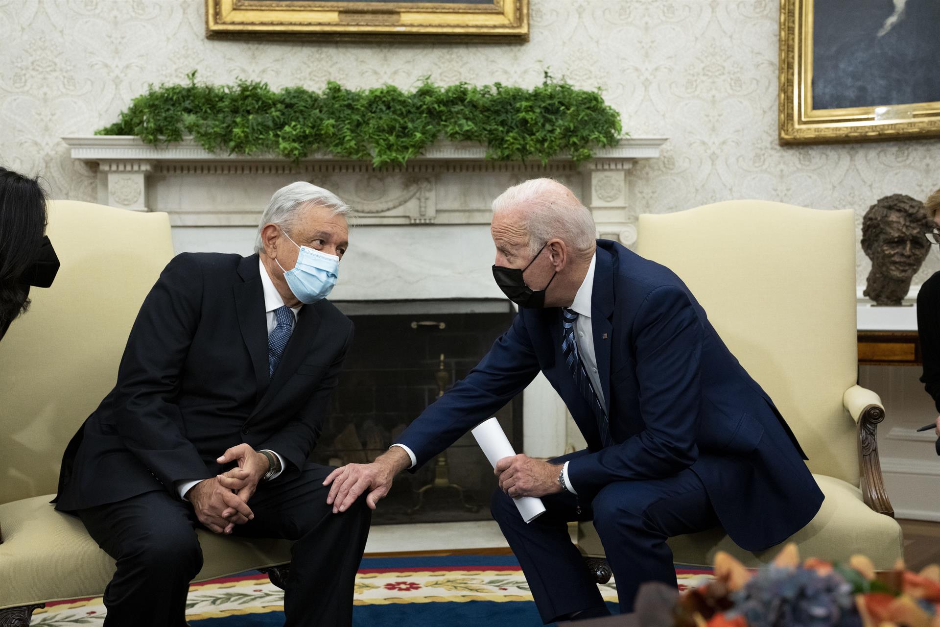 Biden pide apoyo a López Obrador ante una ola migratoria «sin precedentes»