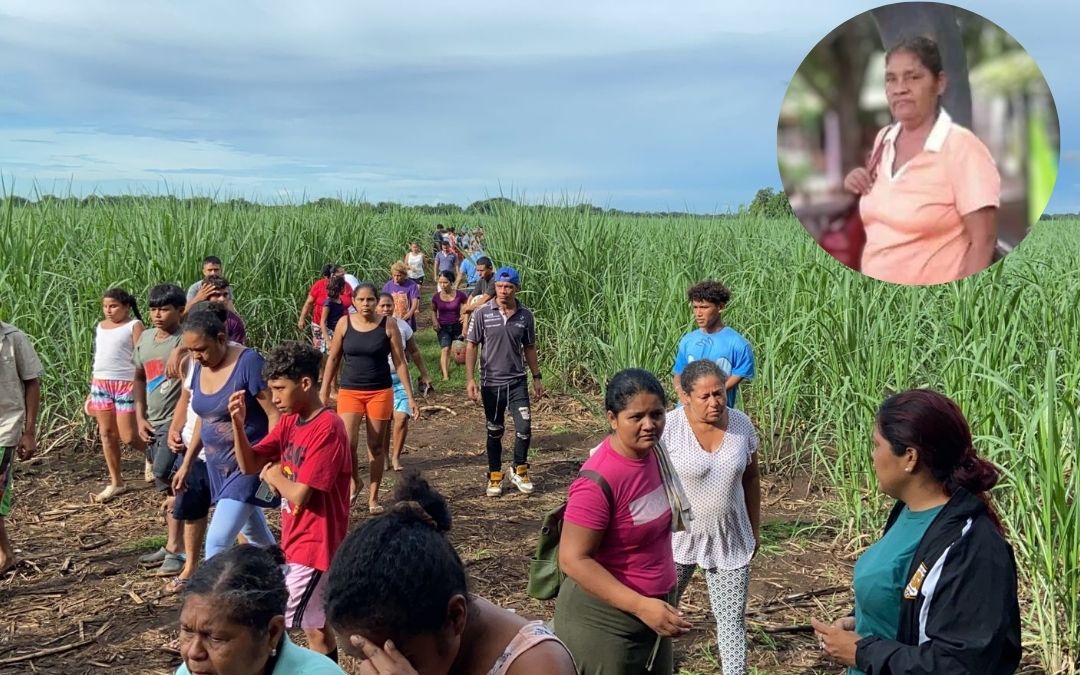 Una anciana es asesinada en un cañaveral en Chinandega, un nieto es sospechoso
