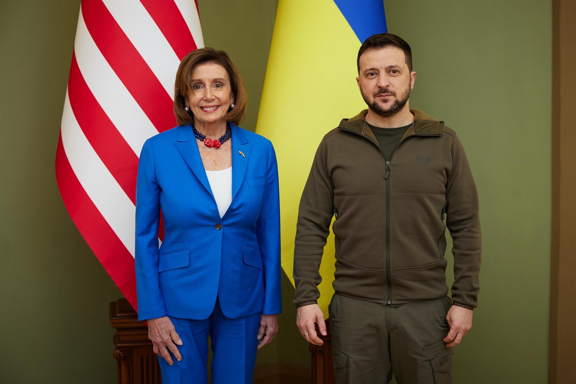 Nancy Pelosi afirma que Estados Unidos apoyará a Ucrania «hasta obtener la victoria»