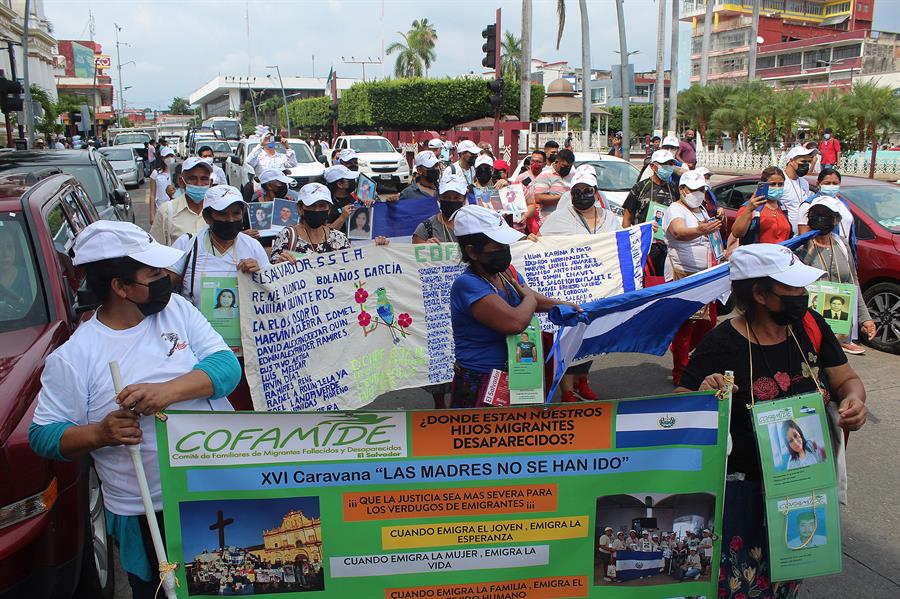 Madres retoman búsqueda de migrantes desaparecidos en México