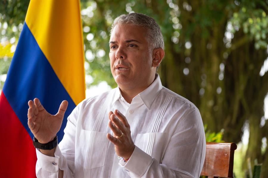 Duque responde a Ortega que Colombia seguirá defendiendo su soberanía