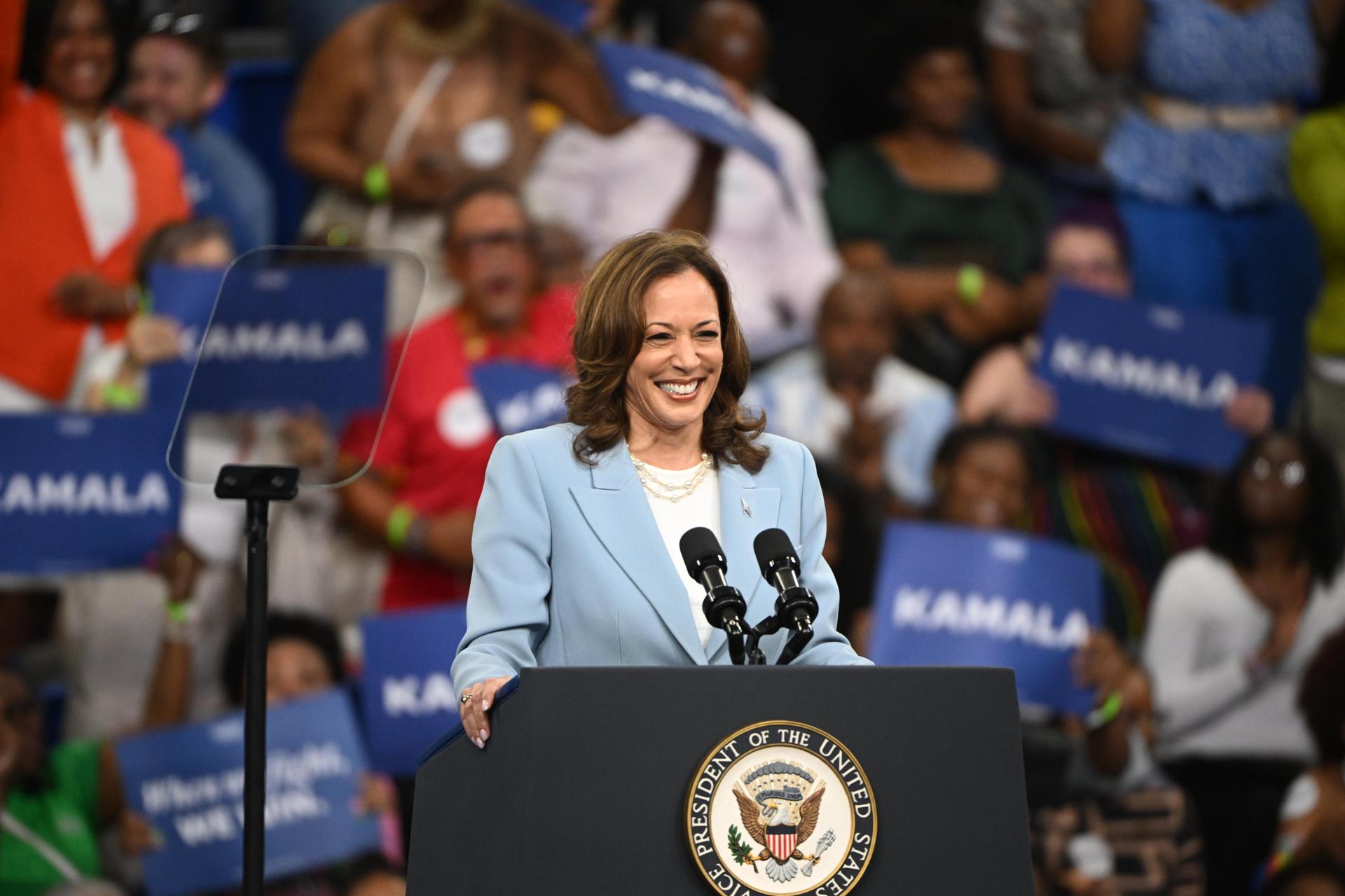La votación para nominar a Kamala Harris arrancará este jueves sin ningún rival demócrata