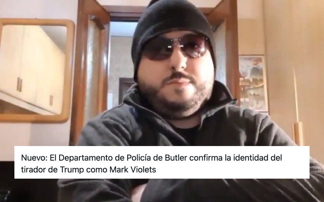 Este hombre no es el autor del atentado contra Donald Trump