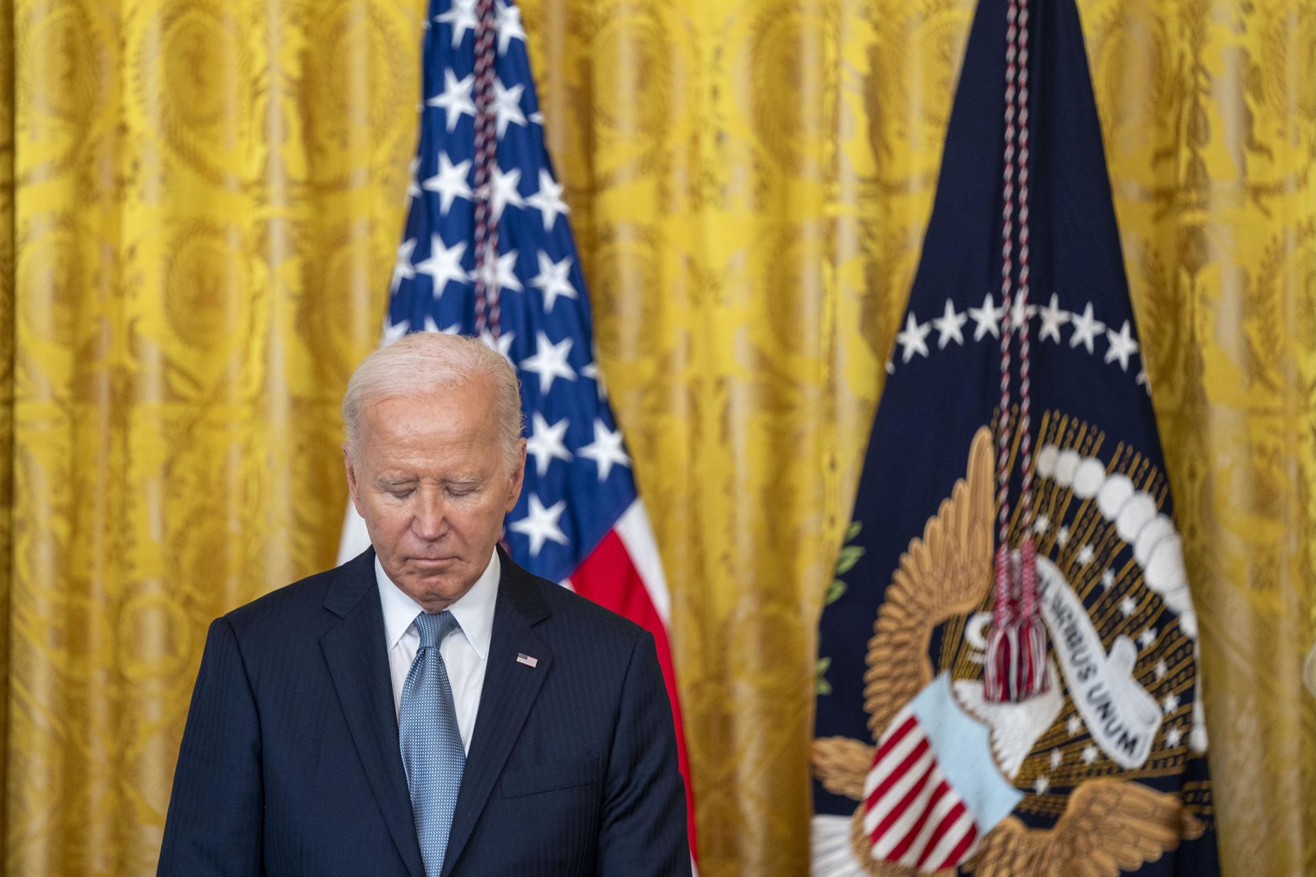 Biden admite que tuvo «una mala noche» en el debate y que «metió la pata»