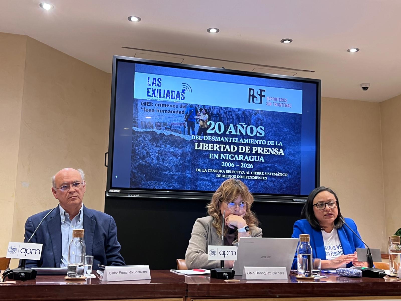 Exilio, censura y cierre de medios: radiografía de 20 años contra la prensa en Nicaragua