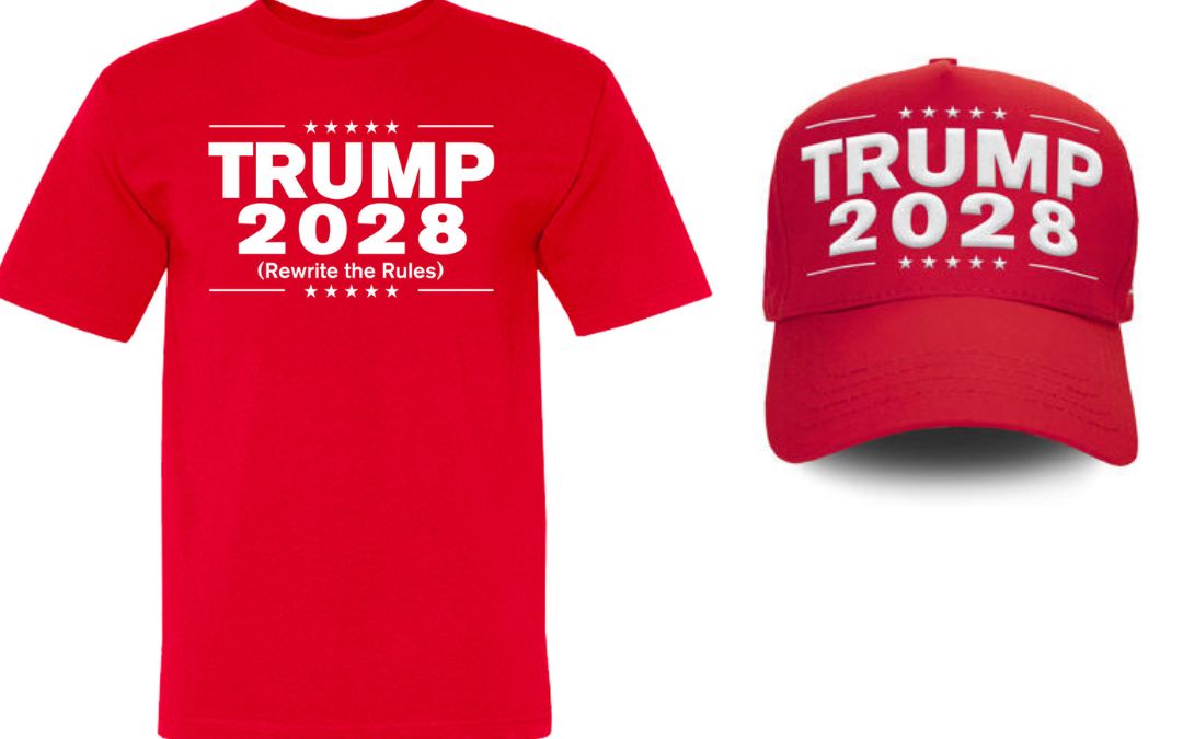 Las ‘tiendas Trump’ ya venden camisetas y gorras para promocionar su tercer mandato