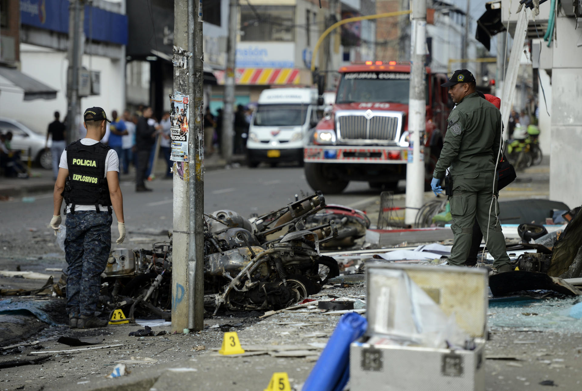Un muerto y dos heridos dejan tres ataques armados en el suroeste de Colombia