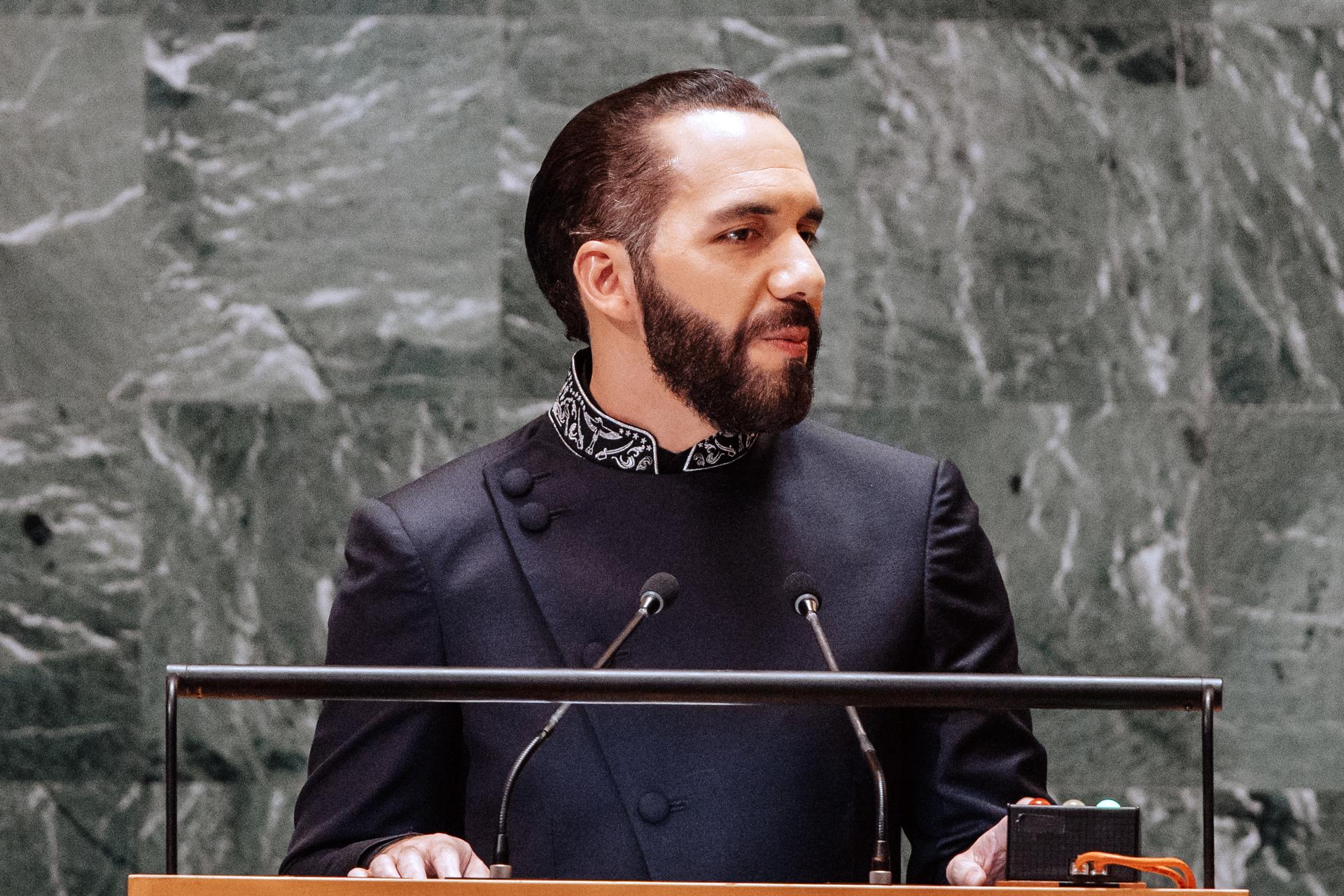 Bukele dice en la ONU que el mundo «está dividido, preocupado, hostil y sin esperanza»