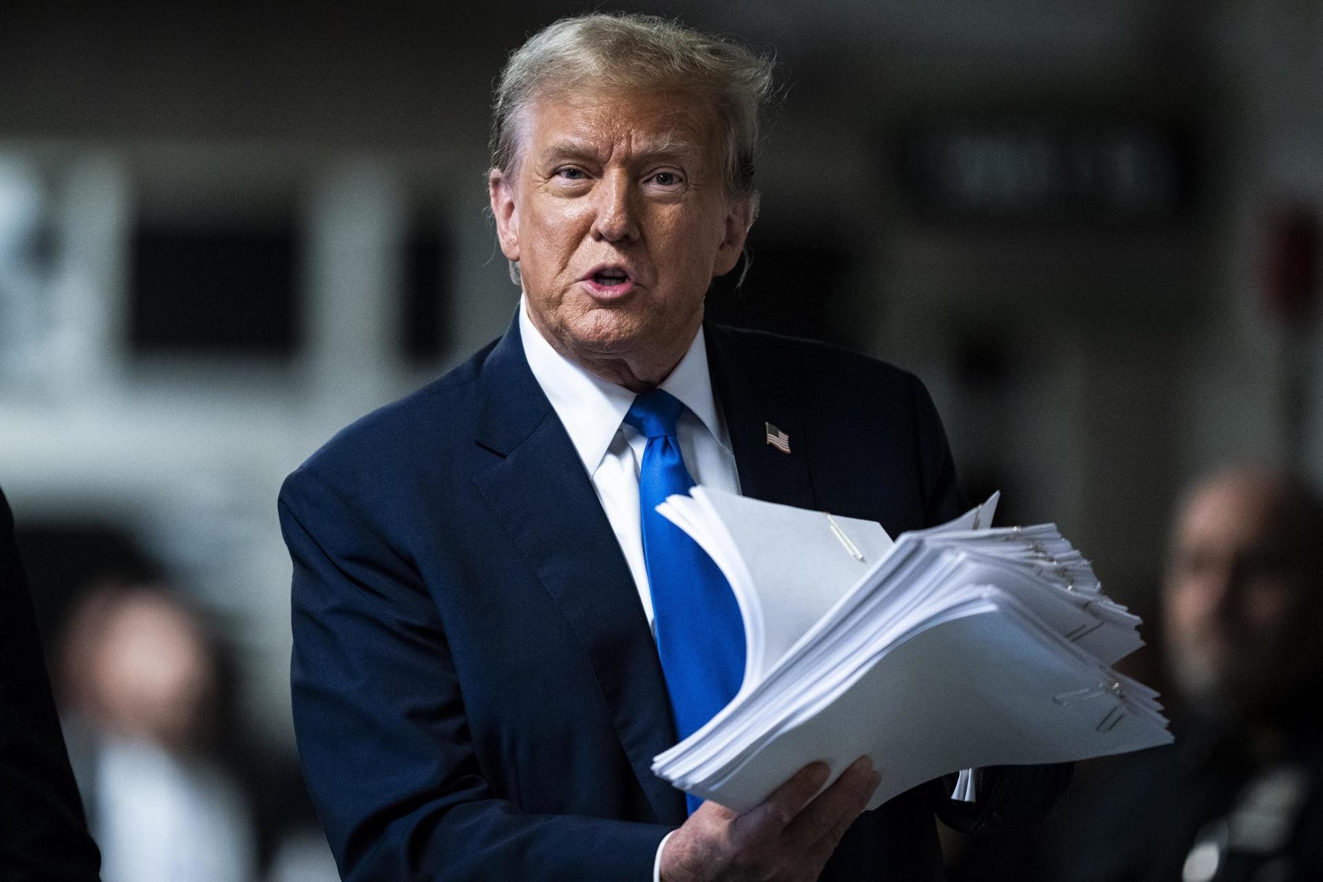 Donald Trump pide al Tribunal Supremo detener la sentencia en su caso penal en Nueva York