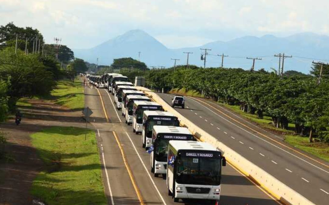 El MTI admite el negocio del régimen con la renovación del transporte público de Managua