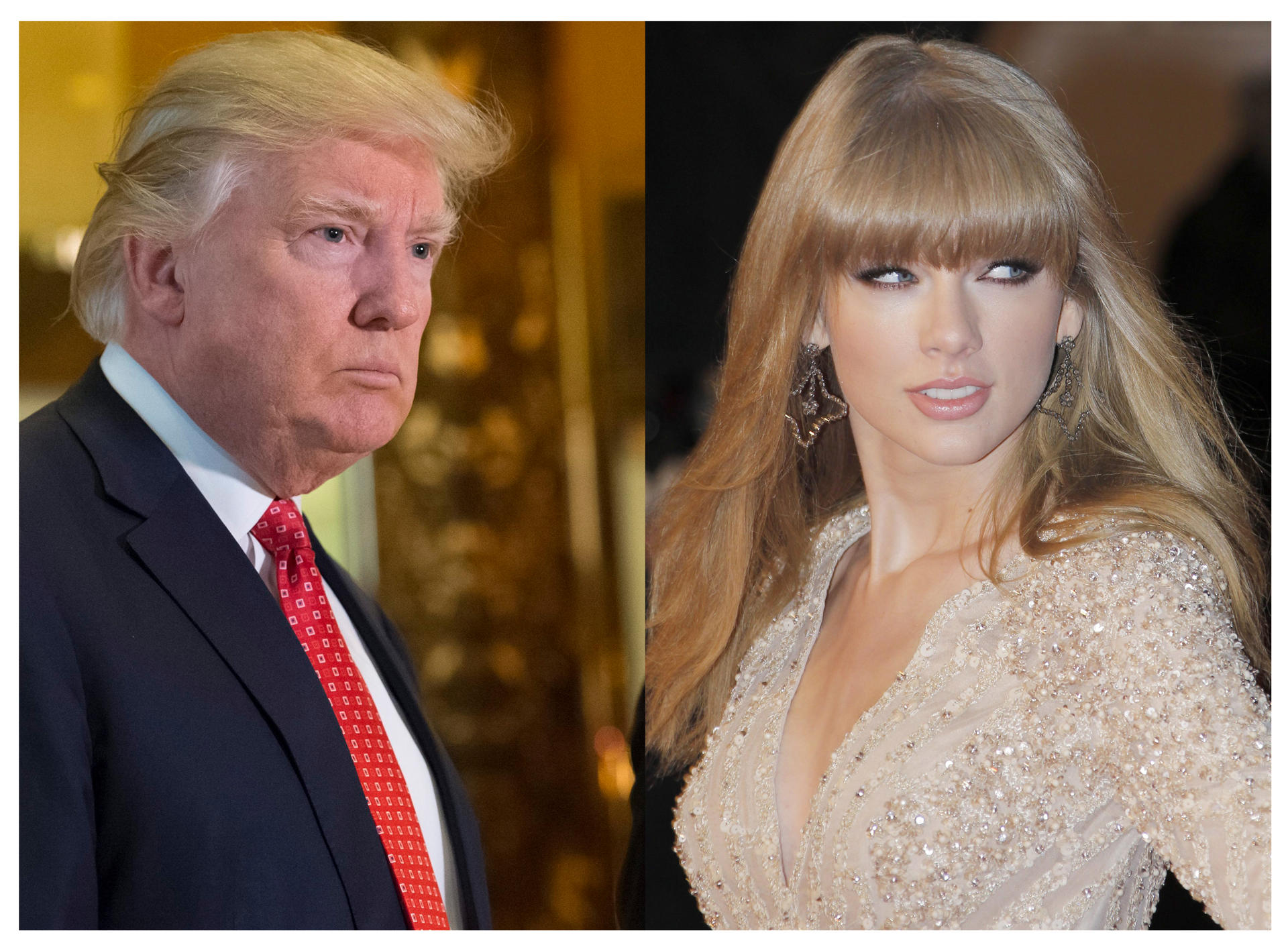 Trump dice que Taylor Swift «ya no es popular» desde que anunció en redes que la odiaba