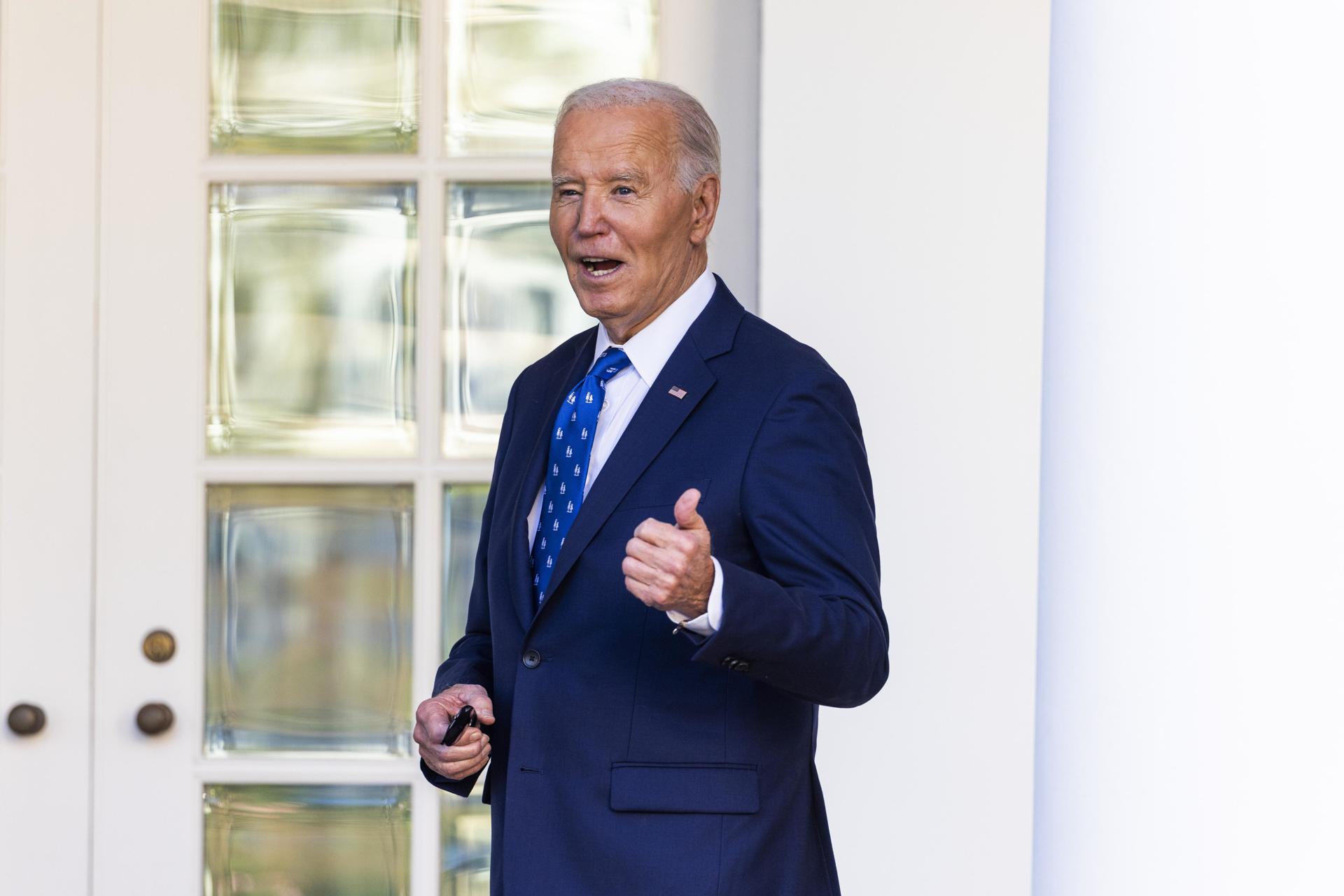 Biden espera que Trump «reconsidere» su idea de imponer aranceles a México y Canadá