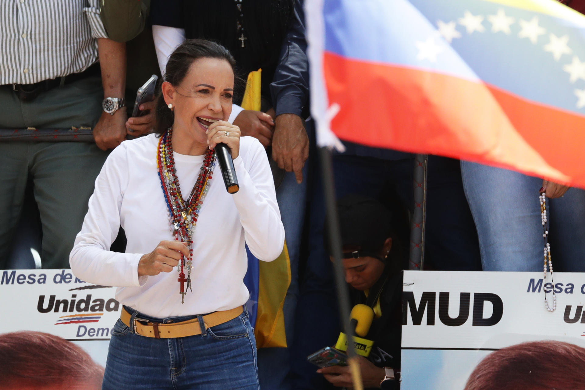 Machado ve su Nobel como un «impulso para concluir» tarea por «la libertad» de Venezuela