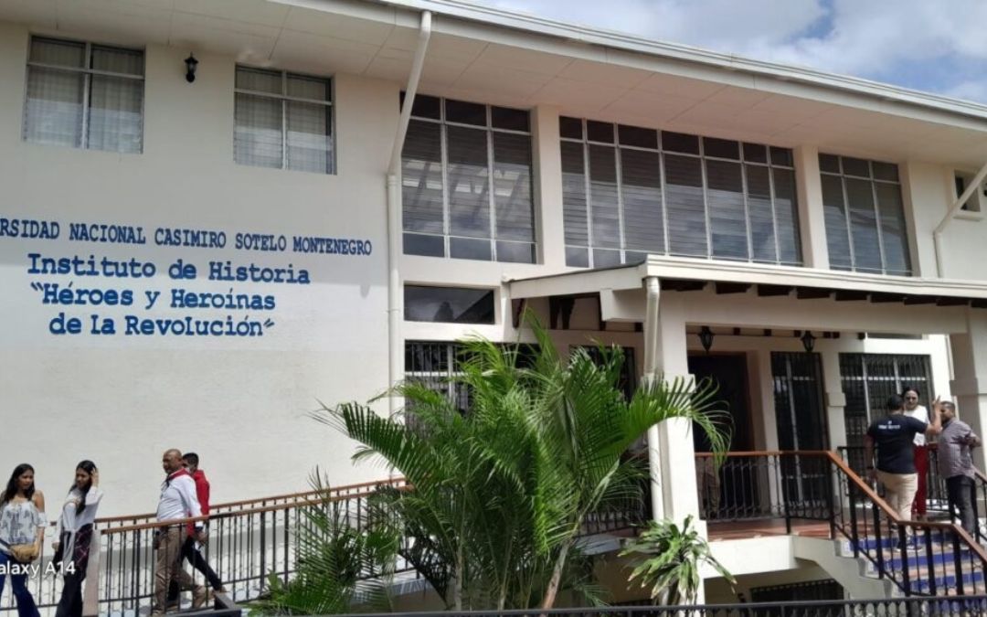 Convierten el Instituto de Historia robado a la UCA en centro de adoctrinamiento y propaganda sandinista
