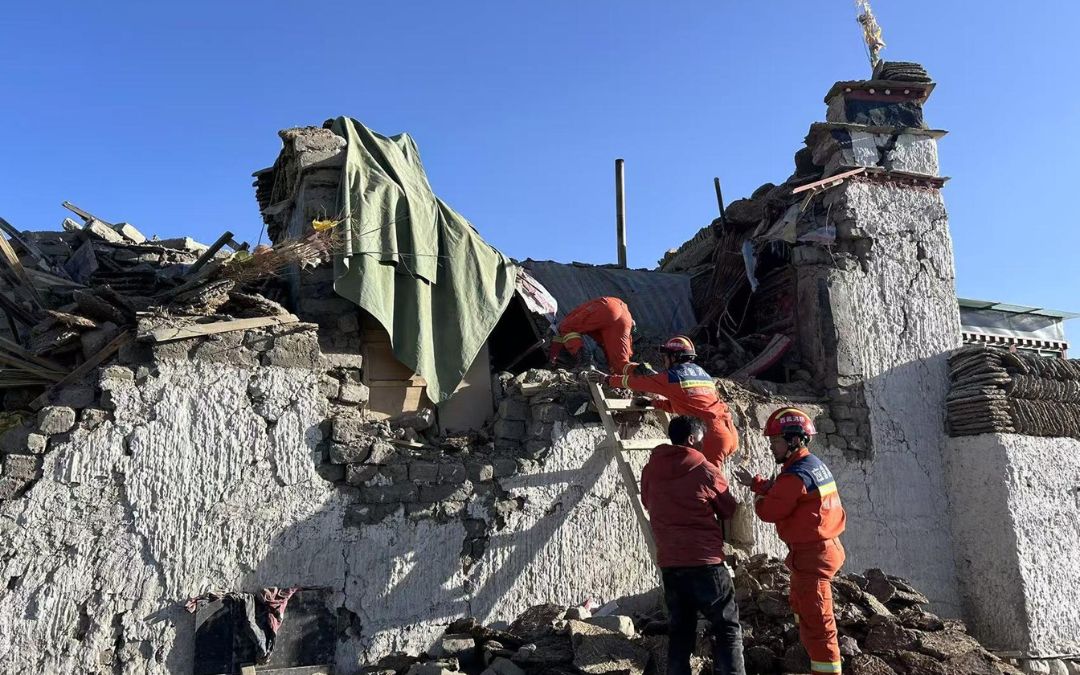 Al menos 95 muertos por terremoto de magnitud 6,8  en la región china del Tíbet