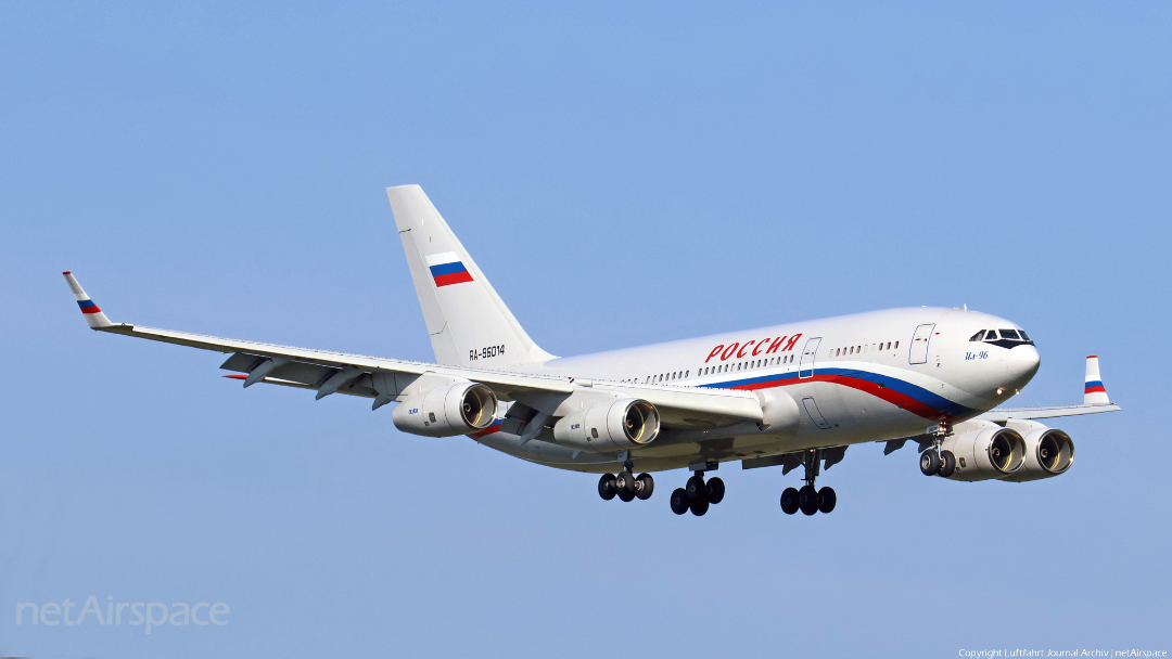 Aterriza en Managua un avión de la flota presidencial rusa, en una visita no anunciada