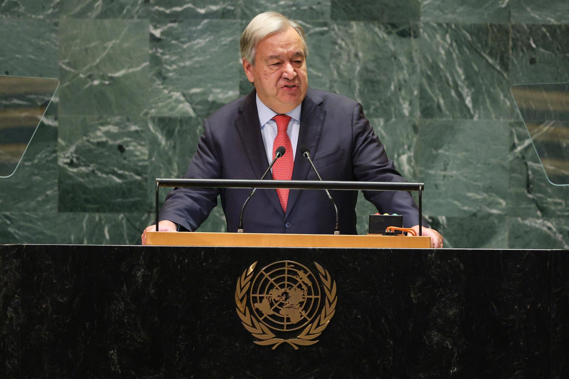 Guterres dice que la muerte de Yahya Sinwar debe «conducir a un alto el fuego inmediato»