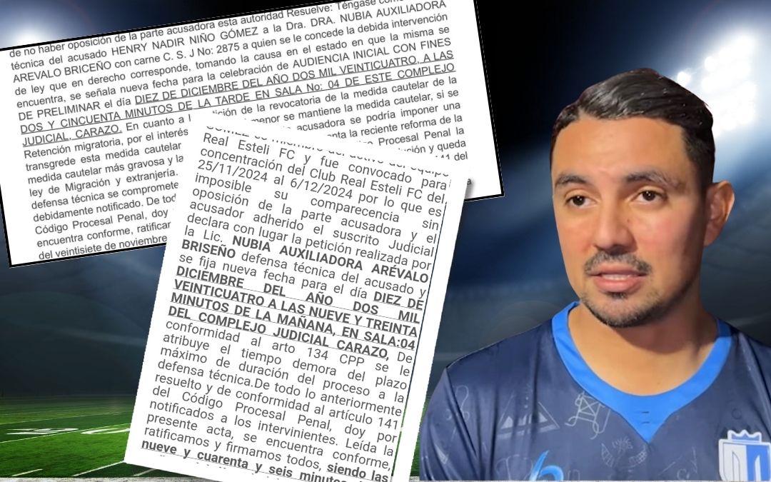 Henry Niño del Real Estelí logra benevolencia judicial y viaja a Costa Rica