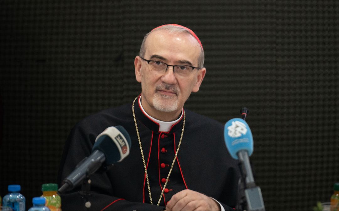 Policía israelí impide al Patriarca Latino de Jerusalén dar la misa del Domingo de Ramos