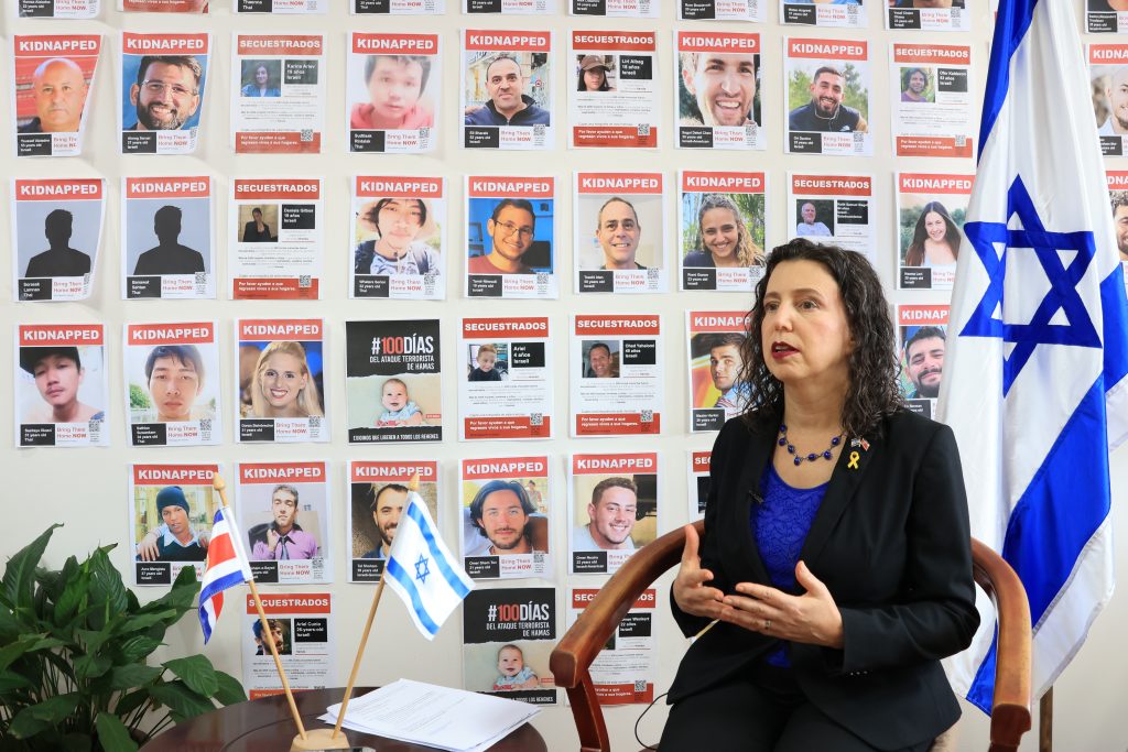 Embajadora de Israel: “Es posible que pasen terroristas de Nicaragua a Costa Rica sin ser detectados”