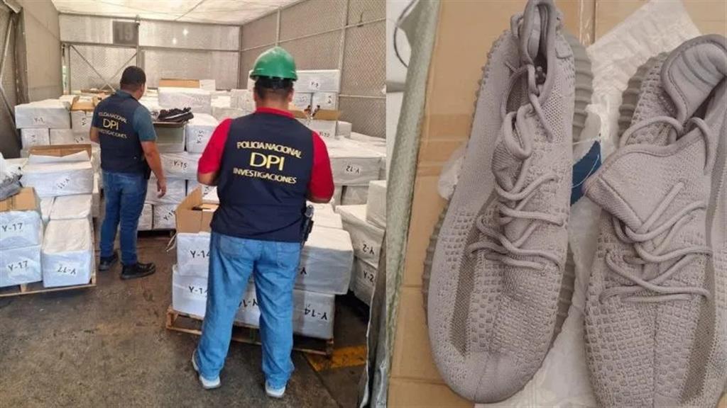 Millonaria incautación de zapatos de contrabando con ruta China–Nicaragua